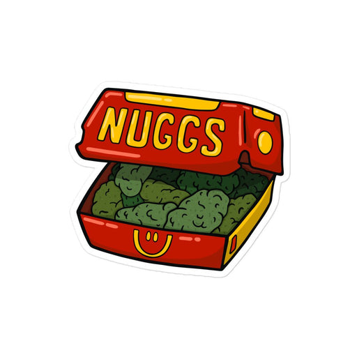 McNuggs Weed Sticker - Parody on McDonalds Nuggets