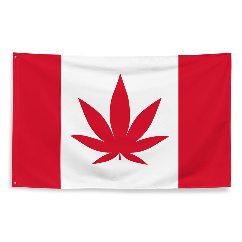 "Canada Cannabis Leaf" flag, weed