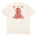 Vintage white t-shirt with large red takeout box temple graphic and “Thank You Enjoy” text on back