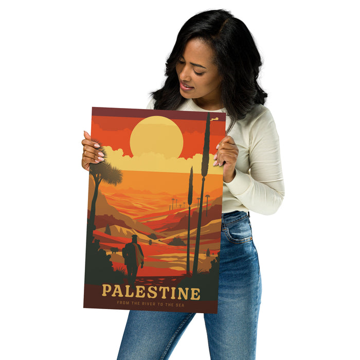 Palestine - Vintage Travel - Poster