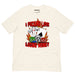 Vintage white version of the viral poker t-shirt reading “I Fucking Love Losing Money” – perfect for casino degenerates.