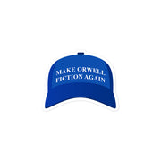 "Make Orwell Fiction Again" vinyl sticker, political