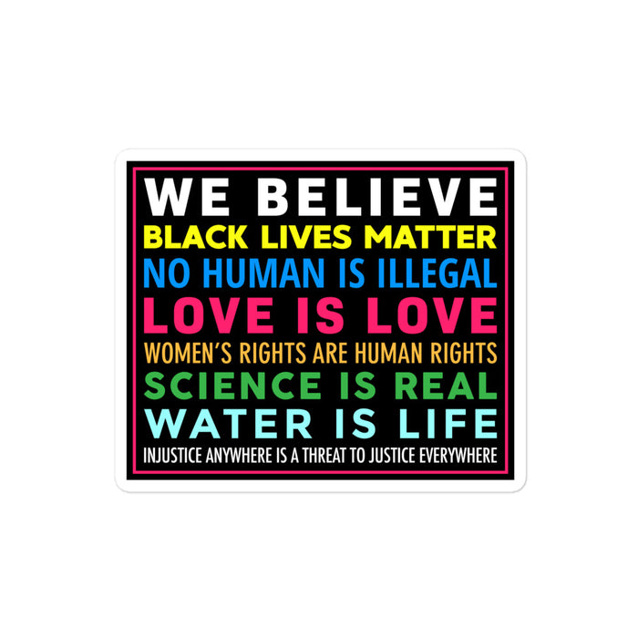 We Believe - Sticker