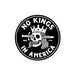 "No Kings In America" vinyl sticker
