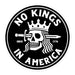 "No Kings In America" vinyl sticker
