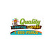 Quality Learing Center 1-800-FRAUD parody sticker, 4x4 inch size