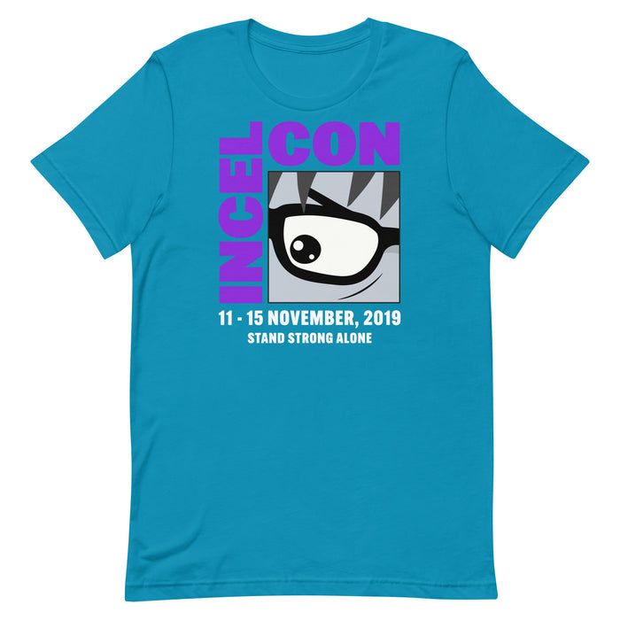 Incel-Con 2019 t-shirt in Aqua