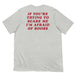 athletic heather afraid of boobs t shirt red back print funny crude scare me quote tee