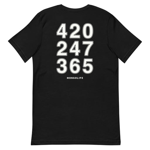 420 247 365 T-Shirt in black