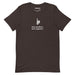 brown stay positive test negative t shirt skeleton thumbs up funny sarcastic quote tee
