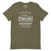 heather olive please be patient with me im from the 1900s western stagecoach funny meme t shirt