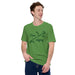 front of green i love edging t shirt weed whacker design funny yard work dad joke tee