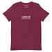 maroon i wish all my problems were as little as my boobs t shirt funny self deprecating quote tee