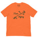 orange i love edging t shirt with grass trimmer funny lawn care dad joke shirt