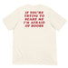 vintage white t shirt back print if youre trying to scare me im afraid of boobs red text funny tee