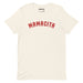 vintage white mamacita t shirt red arched varsity type cute spanish statement shirt