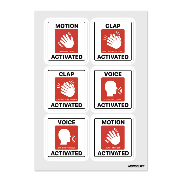Voice Message Sticker Prank Voice Motion Clap Activated | Prank Sticker Pack — Mongolife