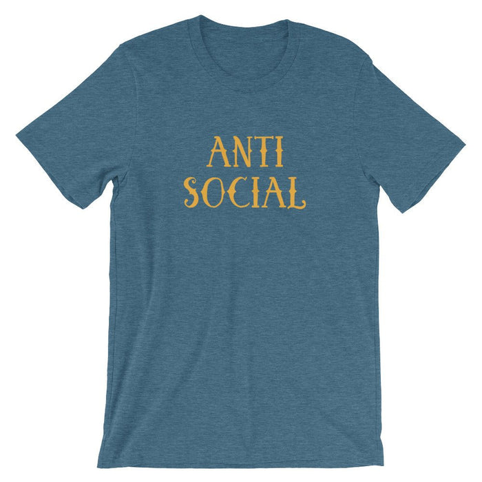 Anti Social - Unisex T-Shirt - T-Shirts at Mongolife