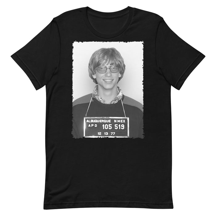 Bill Gates Mugshot - Unisex T-Shirt