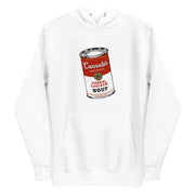 Cannabis Herbal Chicken Soup - Hoodie - White - Campbell's Parody