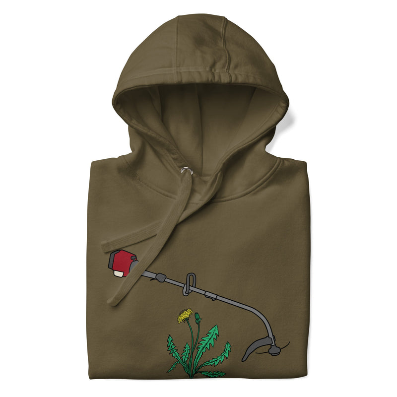 hoodie with "Dads Against Weed" design, funny, weed