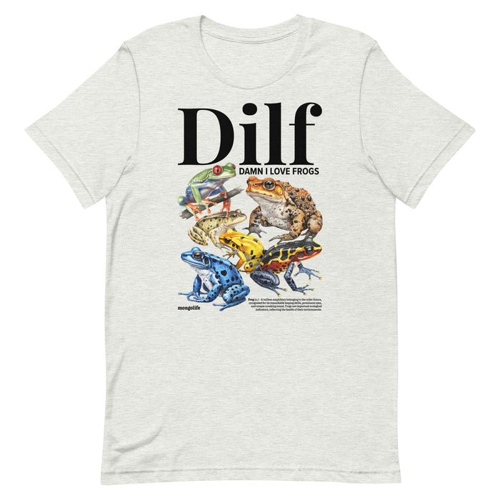Damn I Love Frogs T-Shirt - Funny Dad Shirt Heather Dust / XL