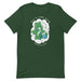 don't care bear - green weed t-shirt