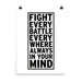 Fight Every Battle - Poster - Posters at Mongolife