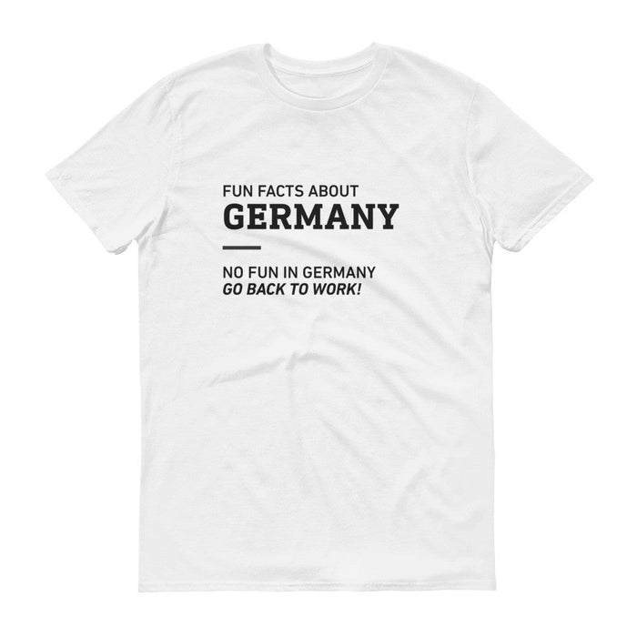 Fun Facts About Germany - Unisex T-shirt - T-Shirts at Mongolife