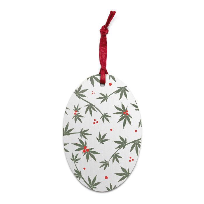 Happy Holidaze - Weed Christmas Ornament
