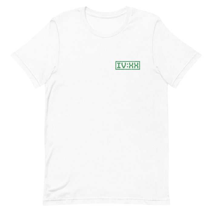 ivxx - roman 420 - weed t-shirt - white
