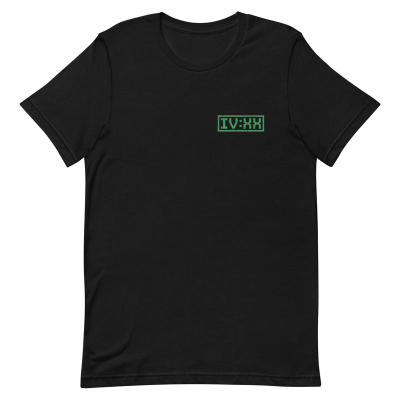 ivxx - roman 420 - marijuana t-shirt - black