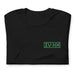 ivxx - roman 420 - marijuana t-shirt - black folded