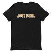 t-shirt with "Just Dab" design, weed