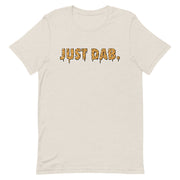 t-shirt with "Just Dab" design, weed