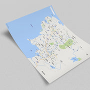 poster featuring "Middle-Earth", maps, movies and tv