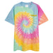 mongolife logo - oversize tie-dye t-shirt - stoner weed shirts