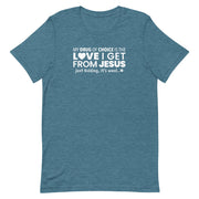 drug of choice - funny cannabis shirt - heather deep teal
