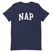 t-shirt with "Nap" design, funny, parody