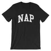 t-shirt with "Nap" design, funny, parody