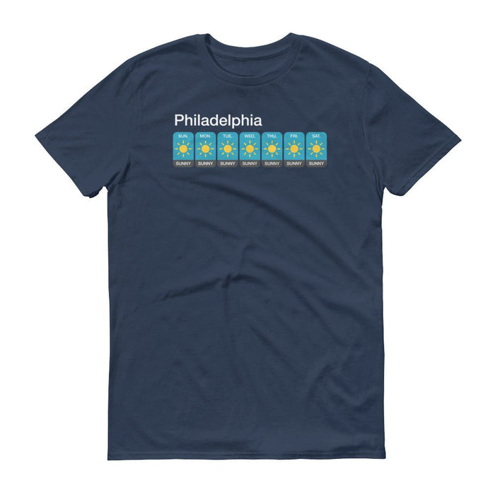 Philadelphia Weather Forecast - Unisex T-Shirt - T-Shirts at Mongolife