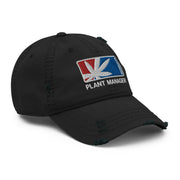 dad hat with "Plant Manager" design, weed
