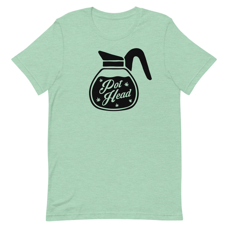 Green Pot Head Weed Shirt