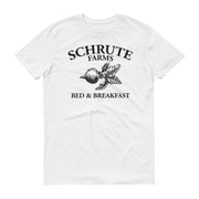 t-shirt with "Schrute Farms" design, movies and tv
