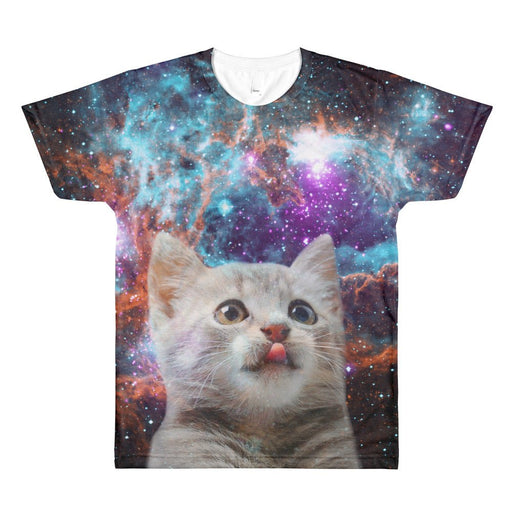 Space Kitten - All-Over T-Shirt - T-Shirts at Mongolife