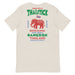 Siam Gold Thai Stick T-Shirt - Brown Color - Green Triangle Bangkok Thailand with elephant by Mongolife