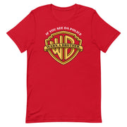 Warn A Brother - T-Shirt - Red - If You See Da Police