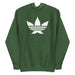 green stoner hoodie with streetwear logo