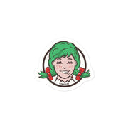 "Weedys" vinyl sticker, parody, weed