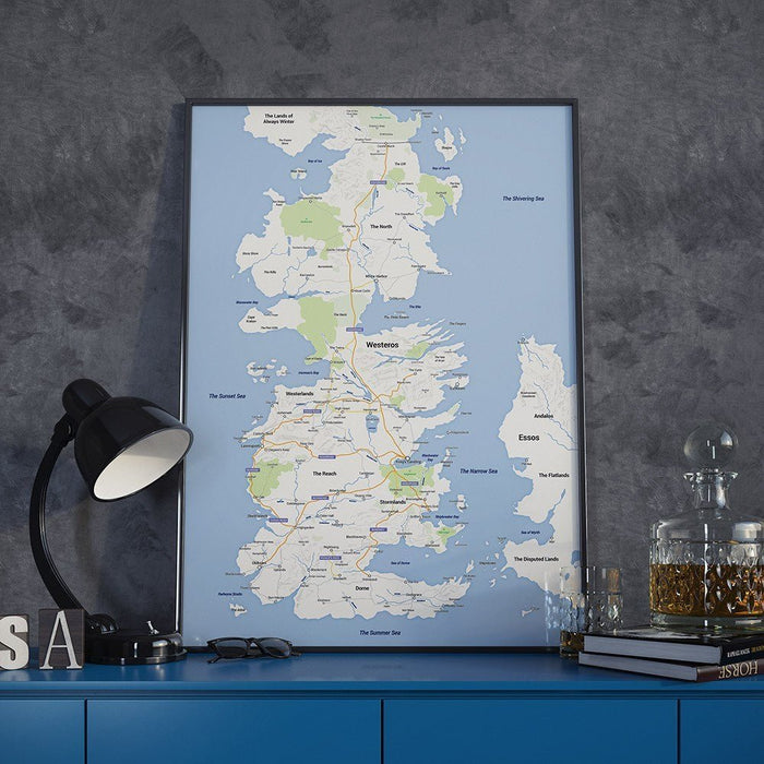 Westeros Map High Resolution Westeros map high resolution